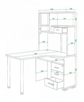 Стол компьютерный Домино СР-130 в Нижневартовске - nizhnevartovsk.mebel24.online | фото 5