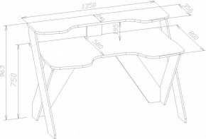 Стол компьютерный КСТ-118 в Нижневартовске - nizhnevartovsk.mebel24.online | фото 3