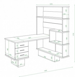 Стол компьютерный СР-520 в Нижневартовске - nizhnevartovsk.mebel24.online | фото 2
