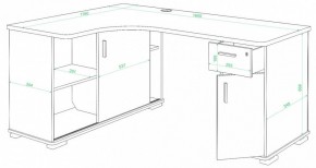 Стол письменный Домино СР-160М в Нижневартовске - nizhnevartovsk.mebel24.online | фото 2