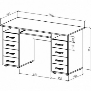 Стол письменный Остин в Нижневартовске - nizhnevartovsk.mebel24.online | фото 3