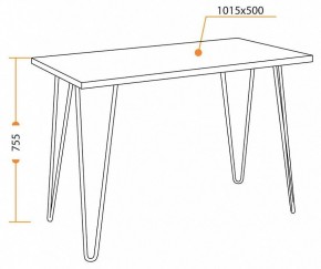 Стол письменный WD-06 в Нижневартовске - nizhnevartovsk.mebel24.online | фото 5