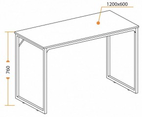 Стол письменный WD-08 в Нижневартовске - nizhnevartovsk.mebel24.online | фото 6