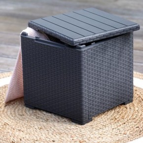 Стол с функцией хранения Виго (Vigo storage box) графит в Нижневартовске - nizhnevartovsk.mebel24.online | фото 1