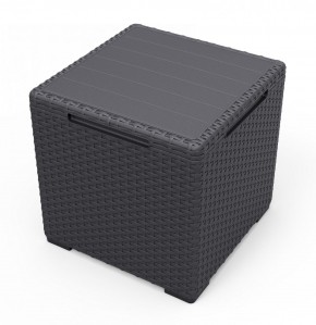 Стол с функцией хранения Виго (Vigo storage box) графит в Нижневартовске - nizhnevartovsk.mebel24.online | фото 2