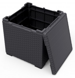 Стол с функцией хранения Виго (Vigo storage box) графит в Нижневартовске - nizhnevartovsk.mebel24.online | фото 3