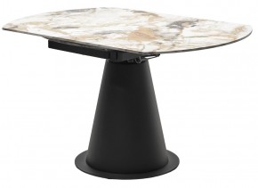 Стол TERAMO 135 GLOSS GRAND JADE SOLID CERAMIC, керамика, поворотн.механизм / Черный каркас, ®DISAUR в Нижневартовске - nizhnevartovsk.mebel24.online | фото 10