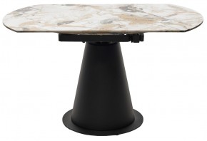 Стол TERAMO 135 GLOSS GRAND JADE SOLID CERAMIC, керамика, поворотн.механизм / Черный каркас, ®DISAUR в Нижневартовске - nizhnevartovsk.mebel24.online | фото 16