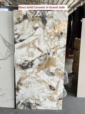 Стол TERAMO 135 GLOSS GRAND JADE SOLID CERAMIC, керамика, поворотн.механизм / Черный каркас, ®DISAUR в Нижневартовске - nizhnevartovsk.mebel24.online | фото 7
