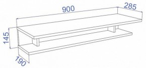 Стол туалетный Cross КП1 в Нижневартовске - nizhnevartovsk.mebel24.online | фото 2