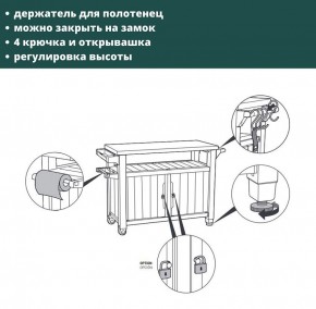Столик для барбекю 207 Л (Unity XL 207L) в Нижневартовске - nizhnevartovsk.mebel24.online | фото 9