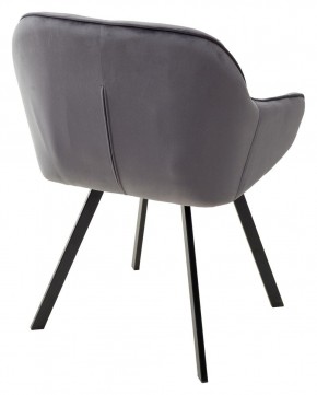 Стул GALE 360 град. поворот. BLUVEL-14 GREY, велюр/ черный каркас, М-City в Нижневартовске - nizhnevartovsk.mebel24.online | фото 3