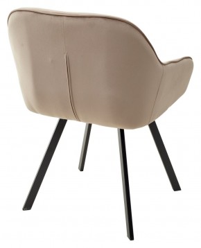 Стул GALE 360 град. поворот. BLUVEL-40 BEIGE, велюр/ черный каркас, М-City в Нижневартовске - nizhnevartovsk.mebel24.online | фото 4