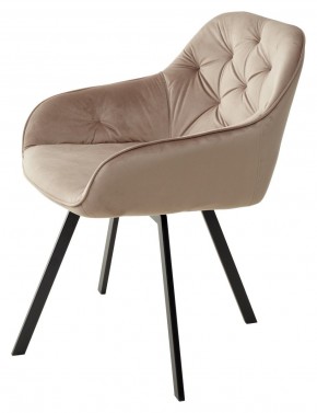 Стул GALE 360 град. поворот. BLUVEL-40 BEIGE, велюр/ черный каркас, М-City в Нижневартовске - nizhnevartovsk.mebel24.online | фото 5