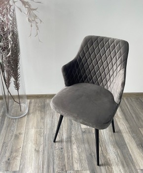 Стул HERMAN 360 град. ГРАФИТ #14, велюр / черный каркас М-City в Нижневартовске - nizhnevartovsk.mebel24.online | фото 3