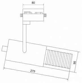 Светильник на штанге Elektrostandard Forema a060612 в Нижневартовске - nizhnevartovsk.mebel24.online | фото 3