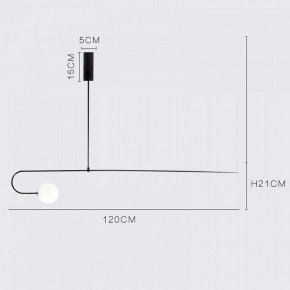 Светильник на штанге Imperiumloft LINES LINES-07 в Нижневартовске - nizhnevartovsk.mebel24.online | фото 3