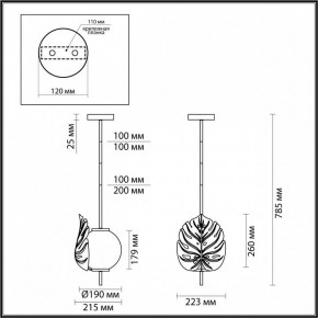 Светильник на штанге Odeon Light Jungle 4864/1 в Нижневартовске - nizhnevartovsk.mebel24.online | фото 3