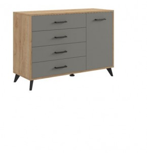 СВЕТЛАНА LOFT Комод-тумба  (дуб золотой/серый) в Нижневартовске - nizhnevartovsk.mebel24.online | фото