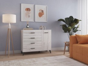СВЕТЛАНА LOFT Комод-тумба (сосна белая loft) в Нижневартовске - nizhnevartovsk.mebel24.online | фото 3