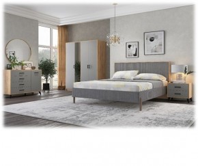 СВЕТЛАНА LOFT Спальный гарнитур (модульный) (дуб золотой/серый) в Нижневартовске - nizhnevartovsk.mebel24.online | фото
