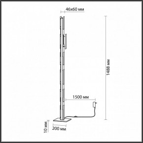 Торшер Odeon Light Fierro 4991/36FL в Нижневартовске - nizhnevartovsk.mebel24.online | фото 4