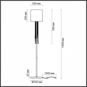 Торшер Odeon Light Nicole 4886/1F в Нижневартовске - nizhnevartovsk.mebel24.online | фото 4