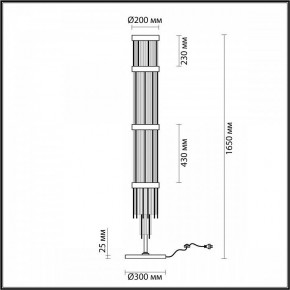 Торшер Odeon Light York 4788/12F в Нижневартовске - nizhnevartovsk.mebel24.online | фото 3