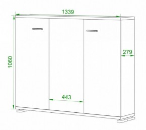 Тумба Домино ПУ-60-4 в Нижневартовске - nizhnevartovsk.mebel24.online | фото 2