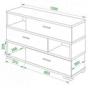 Тумба комбинированная Домино СБ-40/3-ПВК в Нижневартовске - nizhnevartovsk.mebel24.online | фото 2