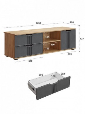 Тумба комбинированная Эмилия ЭЛ-40 в Нижневартовске - nizhnevartovsk.mebel24.online | фото 4