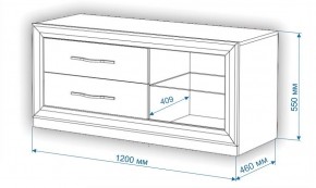 Тумба под ТВ Нобиле КА120 в Нижневартовске - nizhnevartovsk.mebel24.online | фото 2