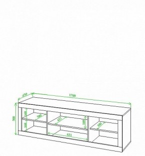 Тумба под ТВ Toivo Кон170 в Нижневартовске - nizhnevartovsk.mebel24.online | фото 2