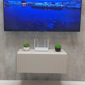 Тумба подвесная под ТВ LINES MTV1-MA 750 Бежевый (Леда-М 10.1.5) в Нижневартовске - nizhnevartovsk.mebel24.online | фото 5