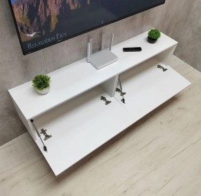 Тумба подвесная под ТВ LINES MTV1-MA 750 Белый глянец (Белый-M 10.1.1) в Нижневартовске - nizhnevartovsk.mebel24.online | фото 11