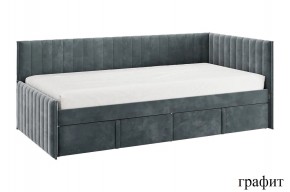 ТВИКС Кровать (тахта) с ящиками 900 (графит) в Нижневартовске - nizhnevartovsk.mebel24.online | фото