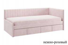 ТВИКС Кровать (тахта) с ящиками 900 (нежно-розовый) в Нижневартовске - nizhnevartovsk.mebel24.online | фото