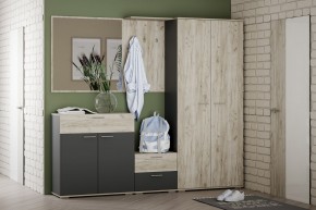 Вешалка НМ 014.16 "Санти" (Крафт Серый) в Нижневартовске - nizhnevartovsk.mebel24.online | фото 2